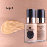 Buy Miss Rose Pack Of 2 Waterproof Moisturizing Oil Free Full Coverage Deep Whitener Liquid Foundation 30ml & Concealer in Pakistan