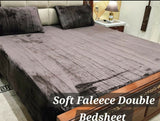 Soft velvet fleece bedsheets | Bedsheets & Bedding | Home decor | King size | Brand New