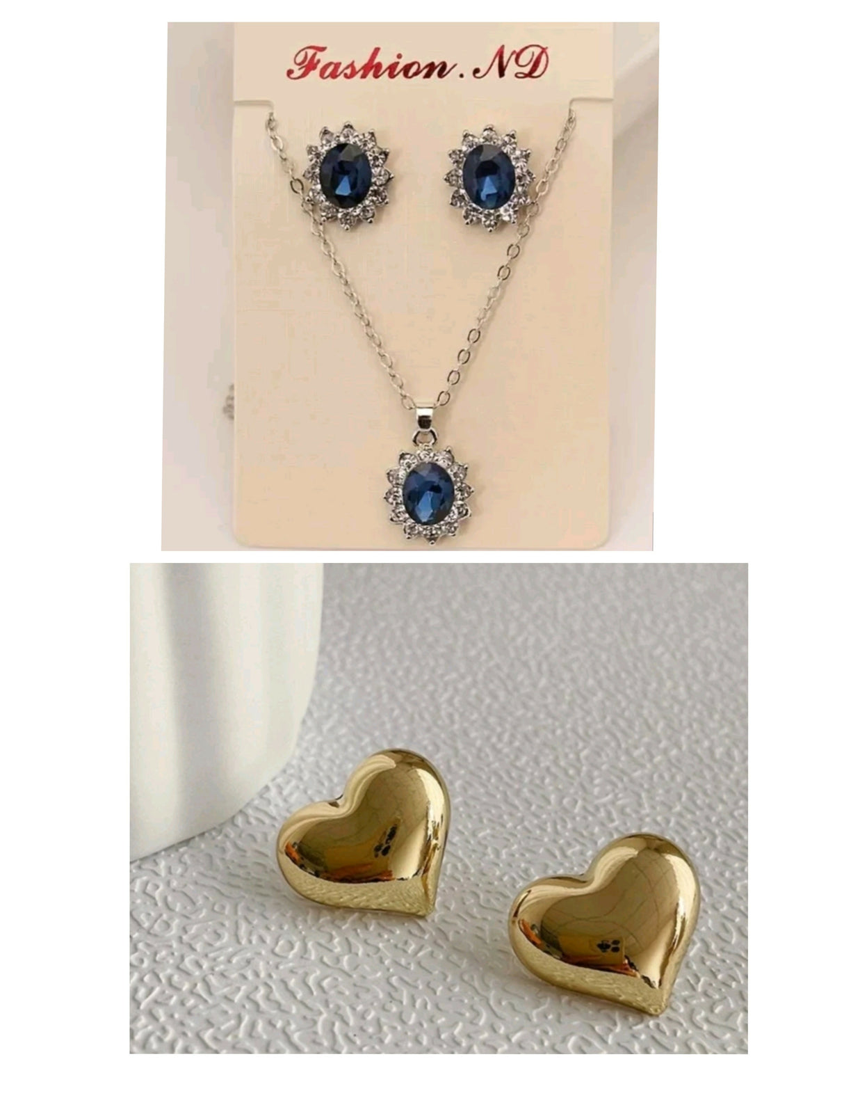 Pack of 1 pendant set & earrings (241-920) | Women Jewelry | Earrings | New