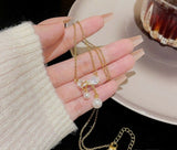 Bow/Pearl Necklace-00311 | Women Jewelry | Necklaces & Pendants | Brand New