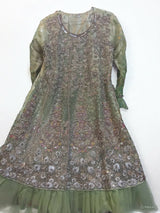 Hand Embellish Fancy Net Frock | Women Frocks & Maxis | Medium | Worn Once