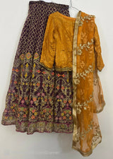 Magenta Formal Lehnga | Women Locally Made Formals | Small | Worn Once