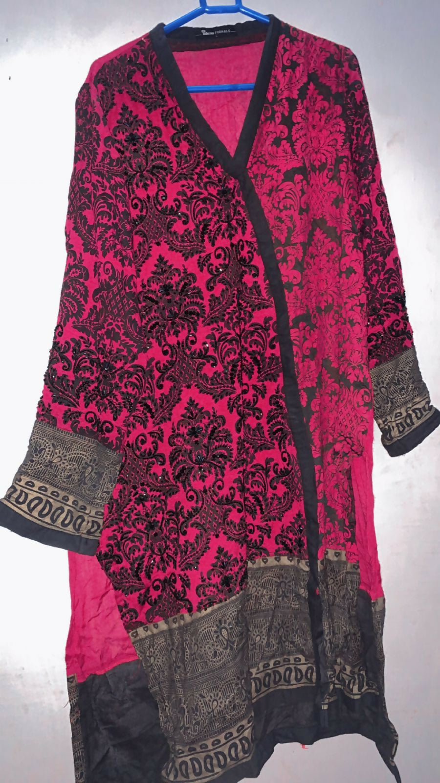 Ideas By Gul Ahmed | Women Branded Kurta | Large | Preloved