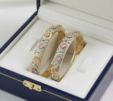 Imported Round Stone Bangle Set-00011 | Women Jewelry | Bangles/Bracelets | Brand New