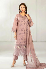 3 PCS Lawn Embroidered Dress | Women Locally Made Kurta | Sky Blue, Skin, Plum, Mint | All Sizes | Brand New