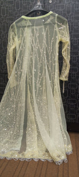 Hand Embroidery Long Frock | Women Locally Made Formals | Medium | New