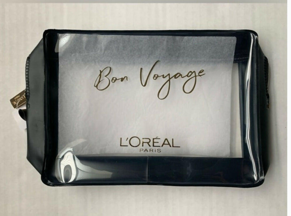 L'Oréal Paris Transparent Makeup Pouch | Women Bags | Medium | New