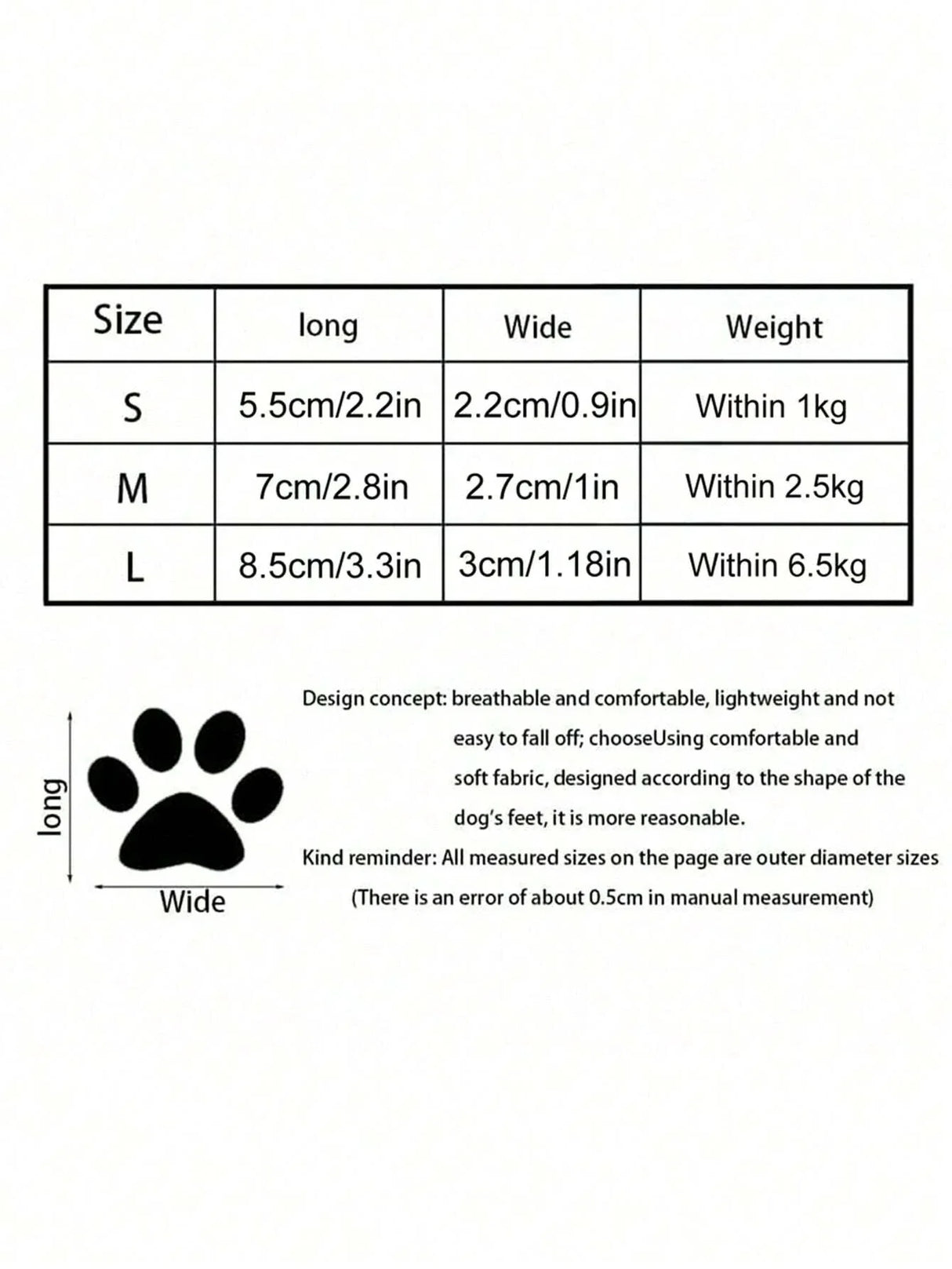 Buy SHEIN 4pcs Heart Pattern Pet Socks in Pakistan
