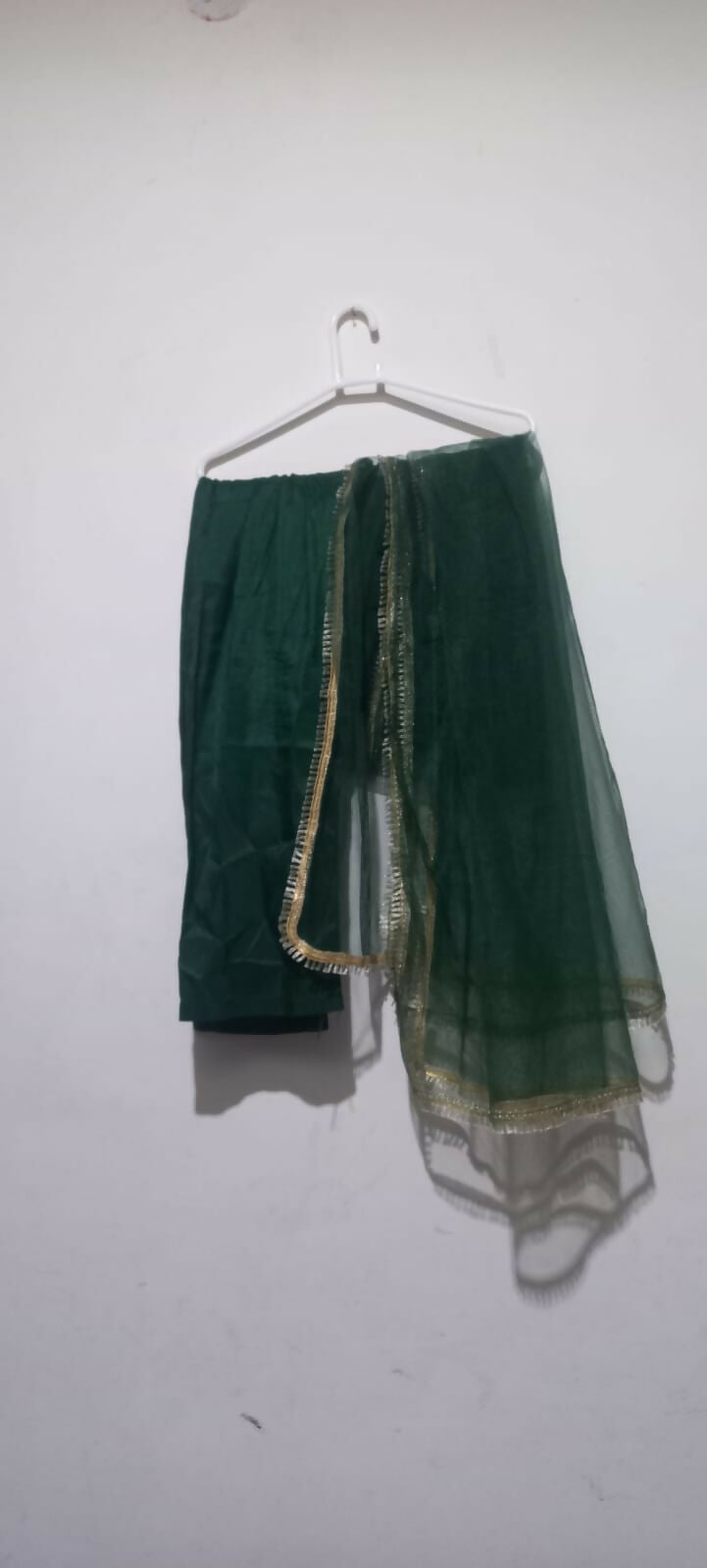 Net Embroidered Maxi | Women Frocks & Maxis | Green | Medium | Worn Once