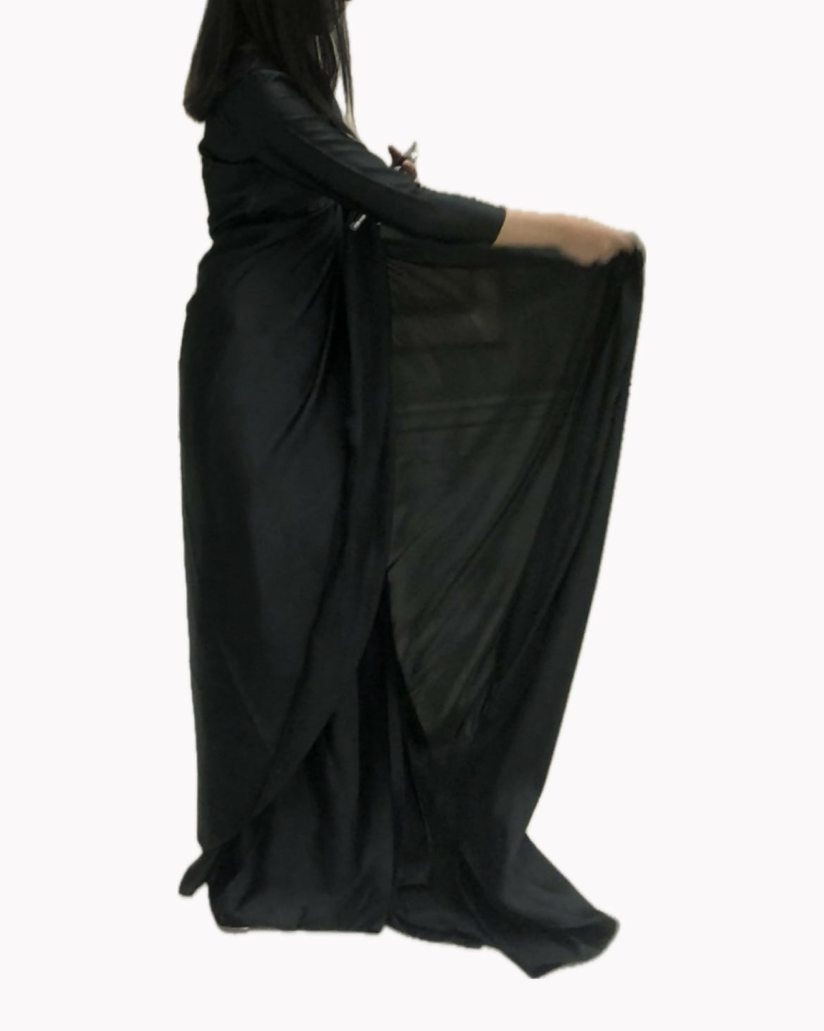 Bottle Green Saree | Women Locally Made Formals | Sarees | Small | Worn Once
