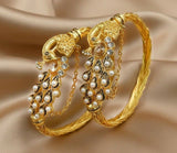 Peacock Round Bangles Set-00213 | Women Jewelry | Bangles/Bracelets | Brand New