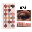 Buy Miss Rose Useful Delicate Highly Pigmented Beauty Sequins Eyeshadow Palette For Party Glitter in Pakistan