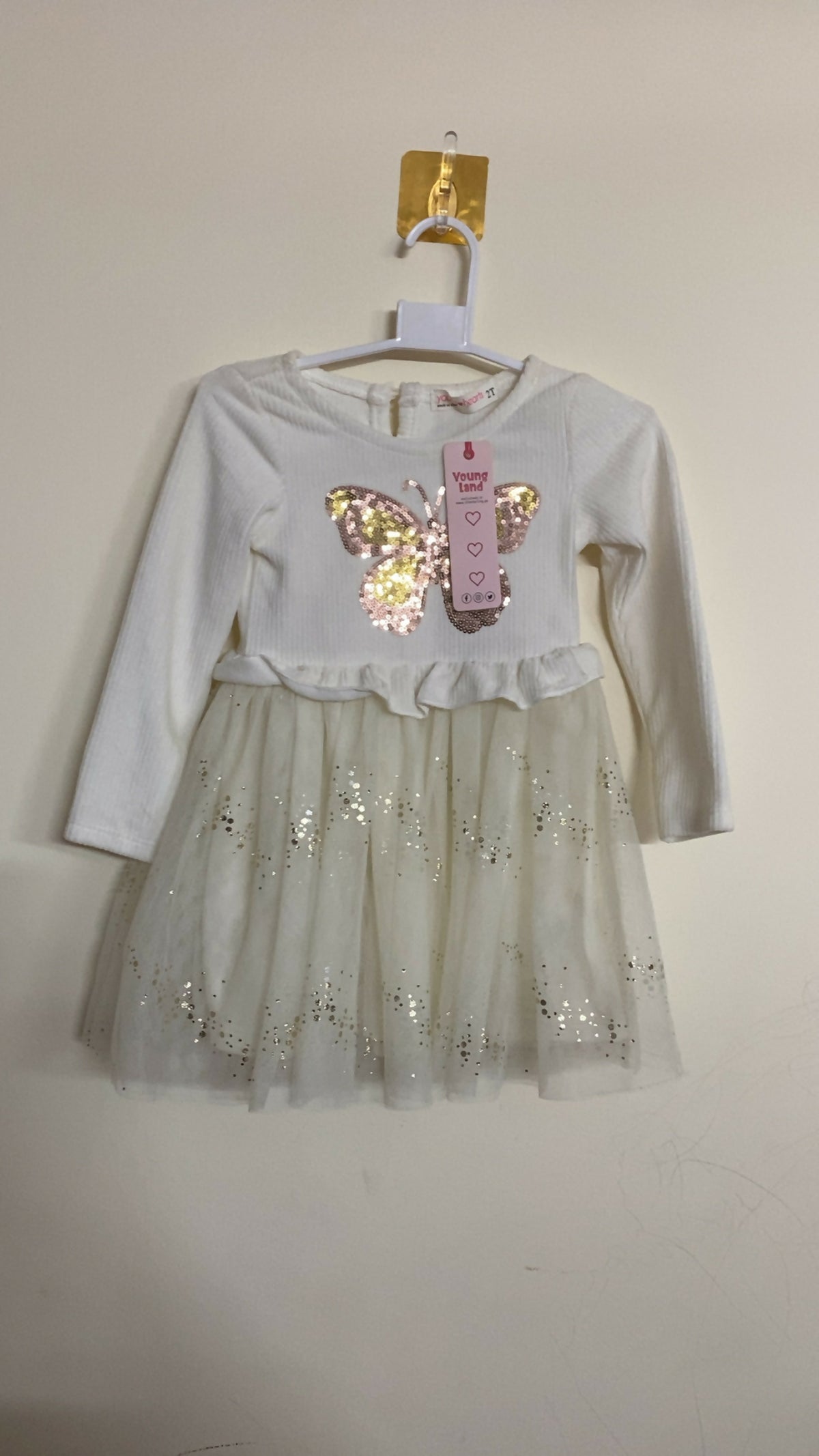 Fancy Winter Frock | Kids | Girls Skirts & Dresses | Size: 12 to 18 Months | Brand New