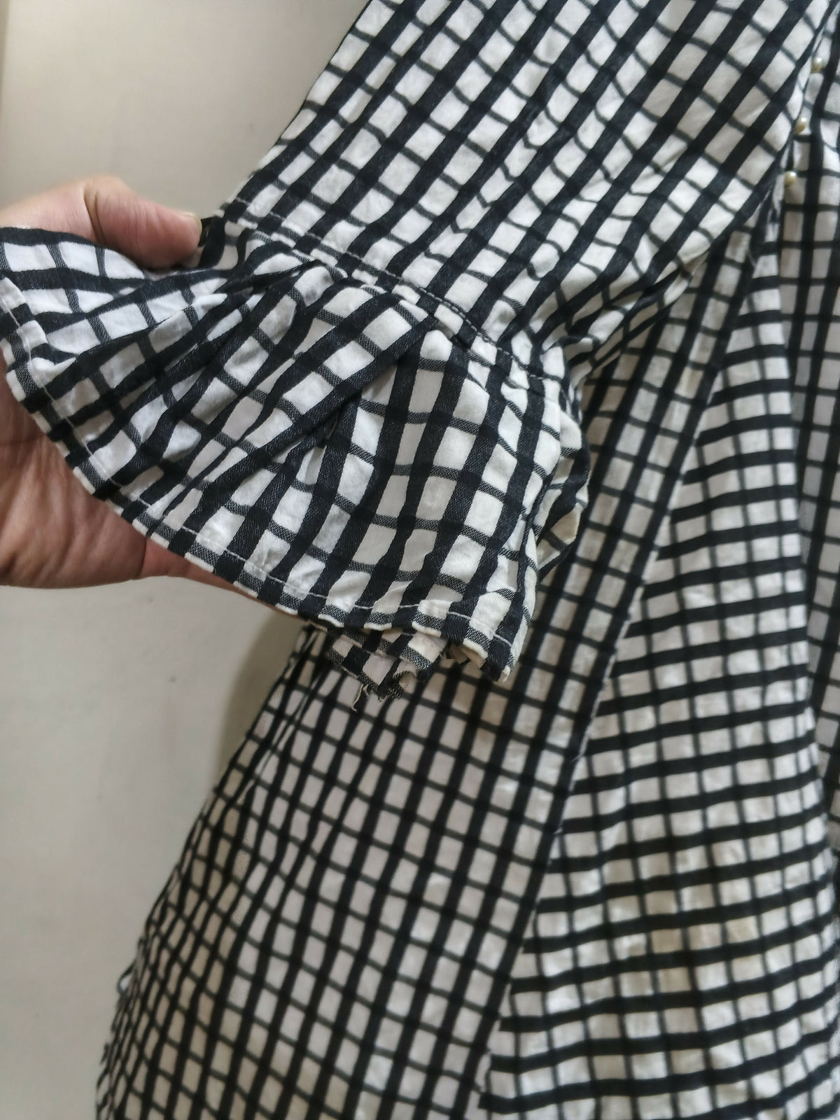 Black & White Frock | Women Frocks & Maxis | Medium | Preloved