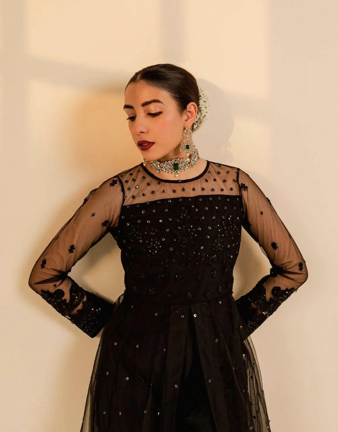 Moonlight Sparkle | Women Frocks & Maxis | Small | Brand New