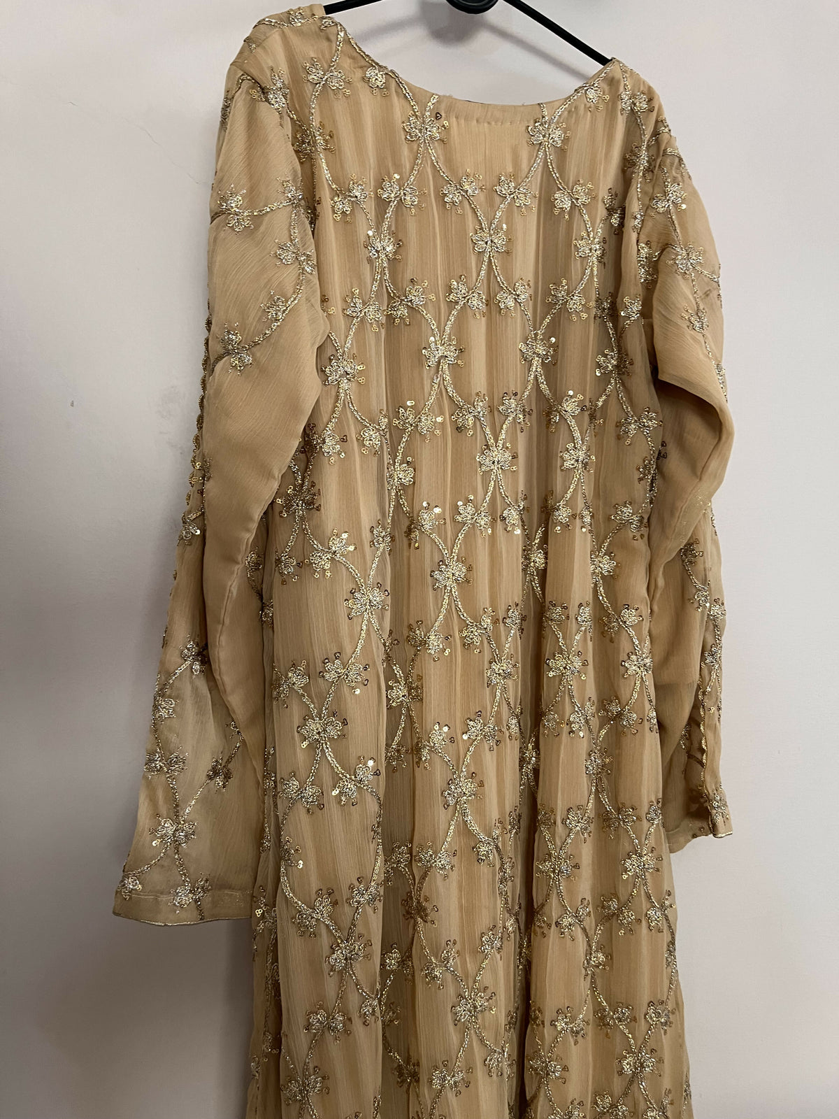 Golden Frock | Women Frocks & Maxis | Small | New