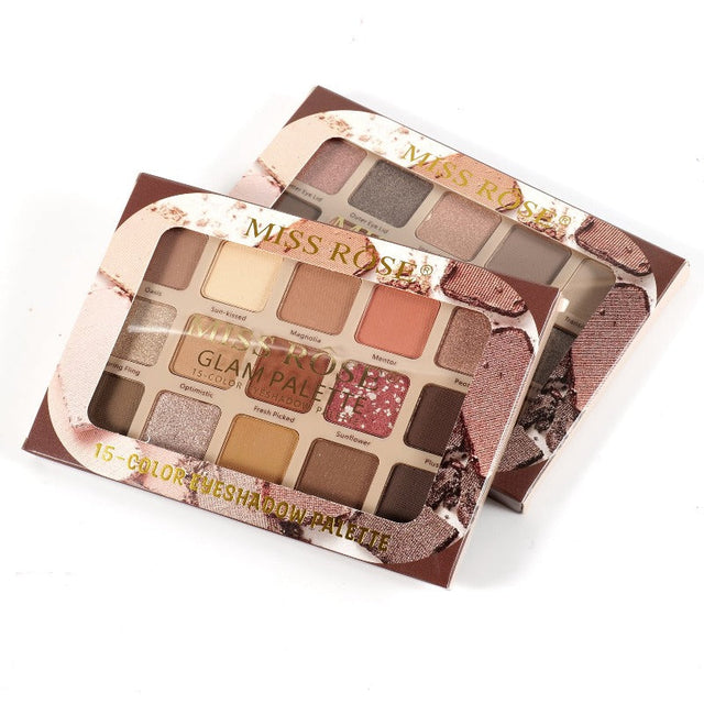Buy Missrose 15-Color Glam palette in Pakistan