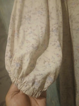 Tea Pink Floral Printed Frock | Women Frocks & Maxis | Large | Worn Once
