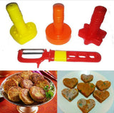 Pack Of 4 Shami Kabab Maker With Free Peeler Inside| For Your Home | Kitchen | Brand New