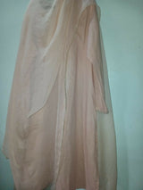 Peach Embroidered 3Pcs | Women Locally Made Formals | Large | Preloved