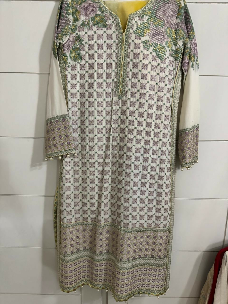 Hussain Rehar | Women Branded Kurta | Small | Preloved