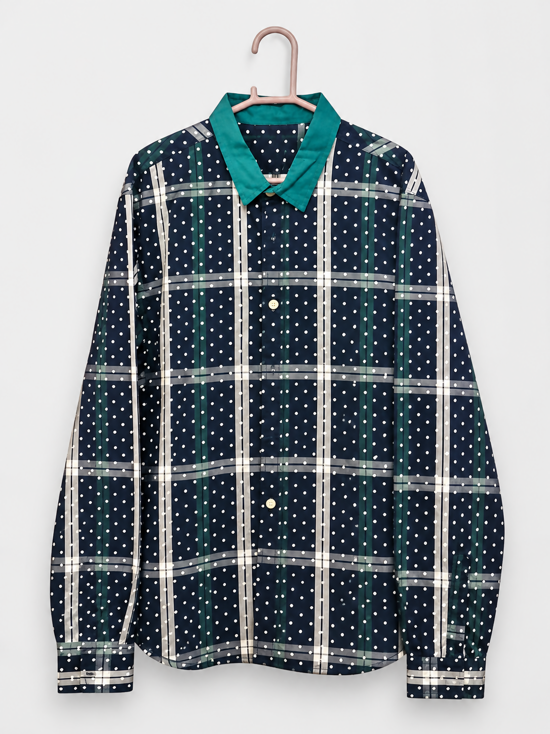 Fifth Avenue | Men Shirts & Tops | Green & Black | Medium | Preloved