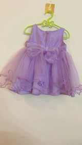 Fancy Imported Frock | Kids | Girls Skirts & Dresses | Purple | Size: 1 to 2 Yrs | Worn Once