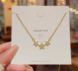 Triple Star Necklace-00309 | Women Jewelry | Necklaces & Pendants | Brand New