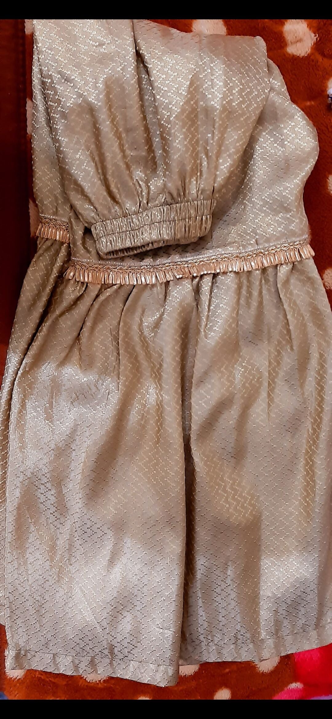 3 PC Party wear Suit | Kids | Girls Shalwar Kameez | X Small | Worn Once