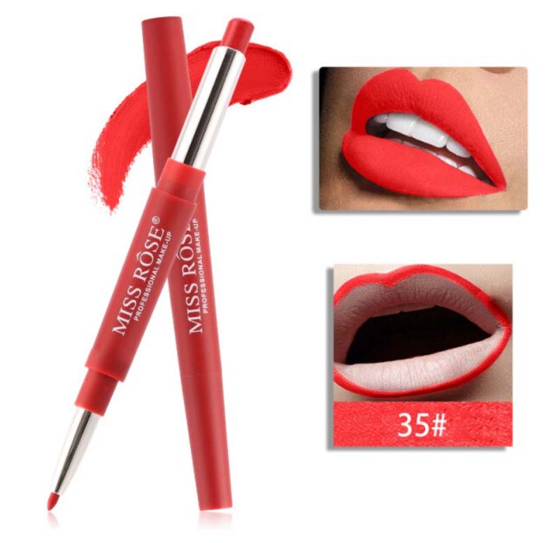 Buy Miss Rose High Pigment 2 In 1 Lip Liner + Lipstick in Pakistan