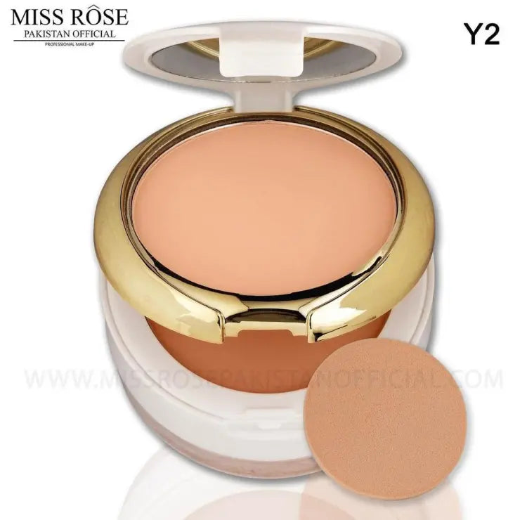 Buy Miss Rose Professional 3D Pearl Whitening Compact & Loose Powder 3 in 1 in Pakistan