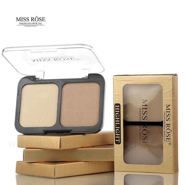 Buy Miss Rose 2 Color Highlighter in Pakistan