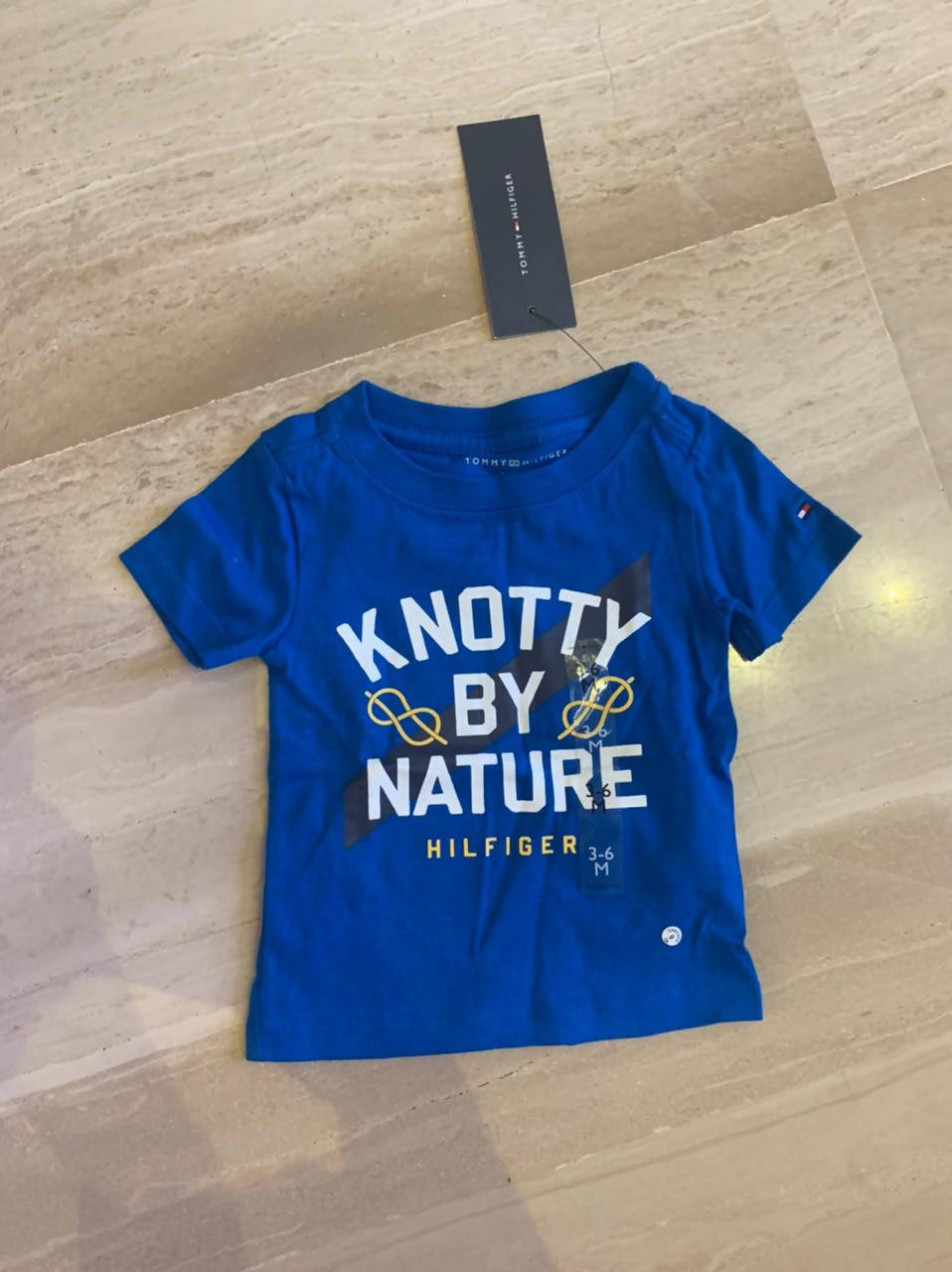 Tommy Hilfiger | Knotty By Nature Blue Shirt | Baby Tops & Shirts | Brand New