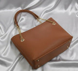 Chain Ladies Tote Bag-(00080-00082) Handbags for Women | Women Bags | Large | Brand New