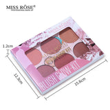 Buy Miss Rose 6 Colors Blush Glow Kit in Pakistan