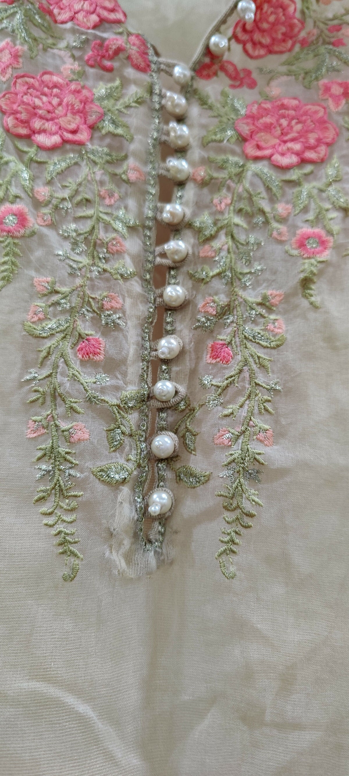 Agha Noor | Women Branded Kurta | Pink | Small | Worn Once