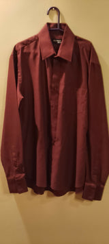 Fifth Avenue | Men Shirts & Tops | Maroon | Medium | Preloved