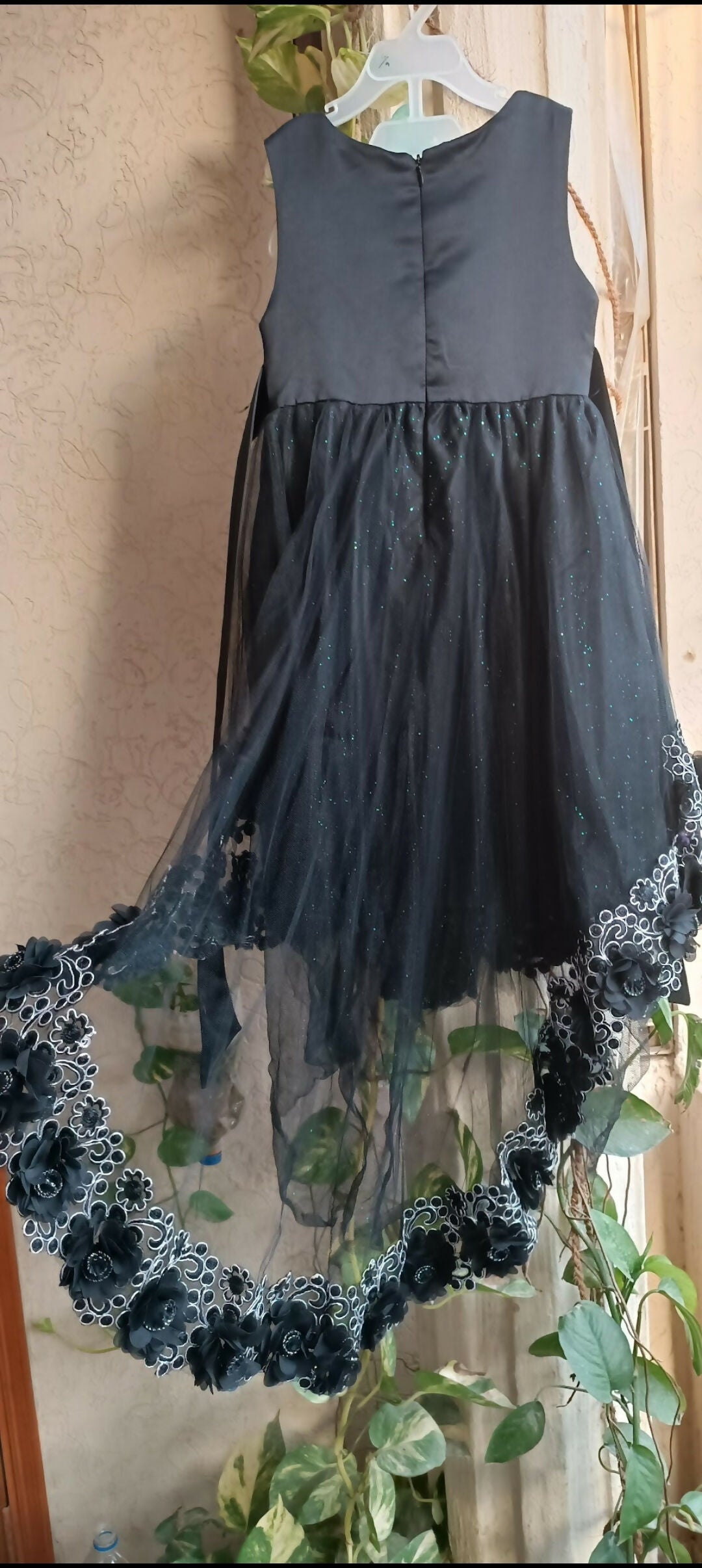 Black tail maxi | Girls Skirts & Dresses | Size 4 to 6 yrs | Worn Once