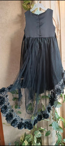 Black tail maxi | Girls Skirts & Dresses | Size 4 to 6 yrs | Worn Once