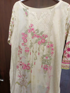 Beechtree | Women Branded Kurta with Pants and dupata | Large | Worn Once