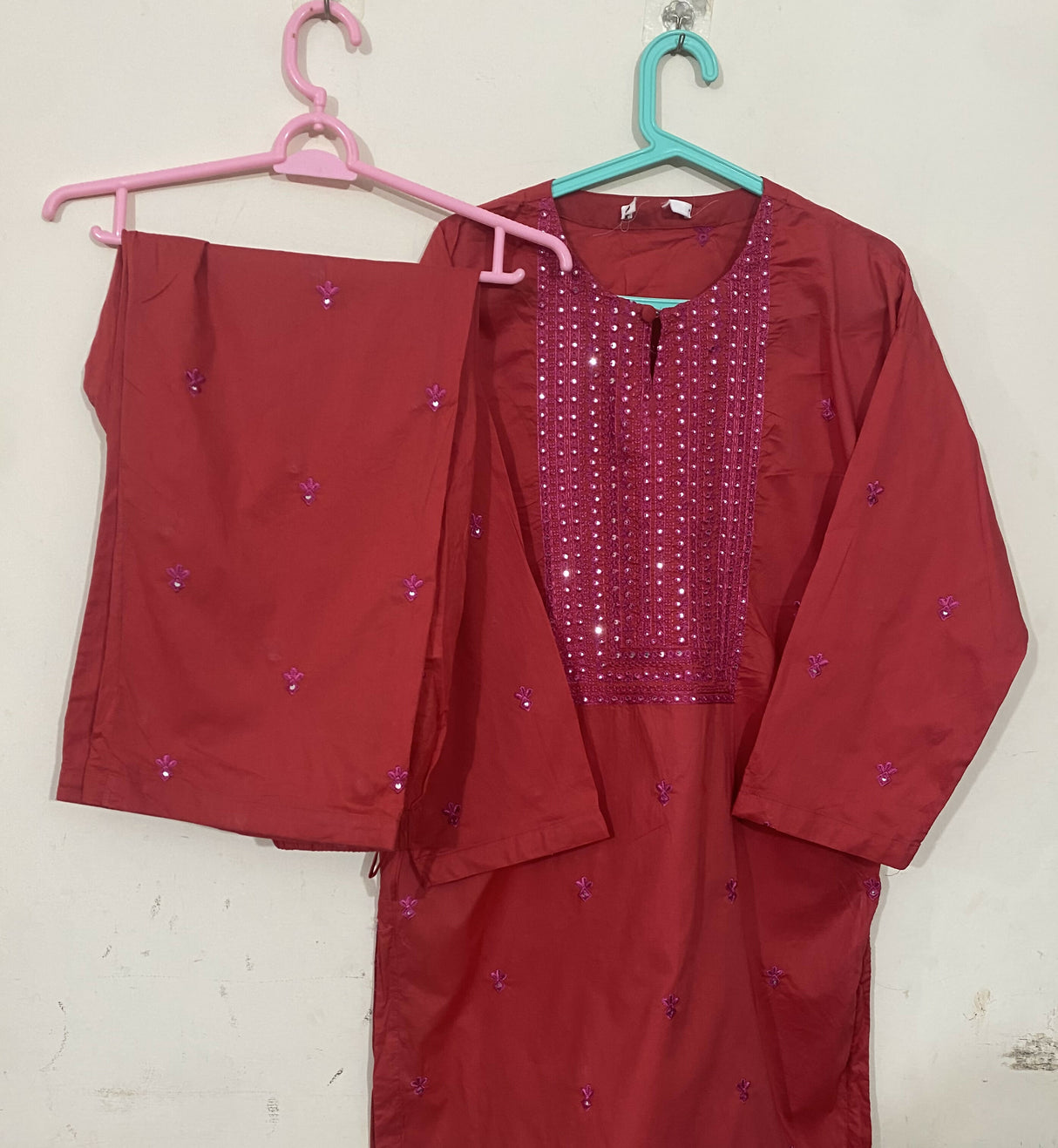 Khaadi 2 Pcs | Women Branded Kurta | Large | Worn Once