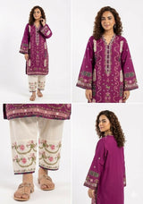 Ethnc | Women Branded Kurta | Purple Kurta | Medium | New