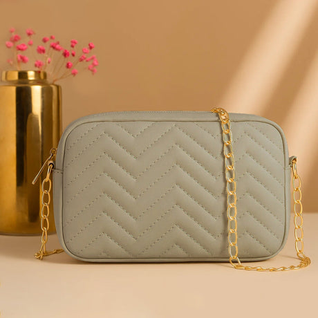 Buy Mini Marvel Crossbody Bag - Beige in Pakistan