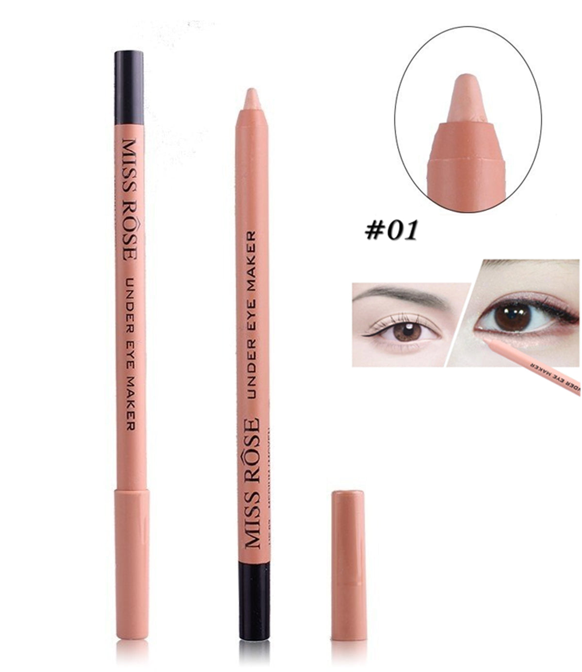 Buy Miss Rose Under The Eye Maker Waterproof Gel Eyeliner in Pakistan