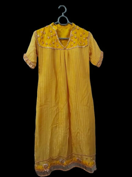 Gota Work Suit | Women Locally Made Formals | Medium | Worn Once