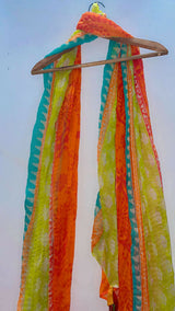 Printed Stylish Chnri Dupatta | Women Accessories | Duppatas & Shawls | Standard | Preloved