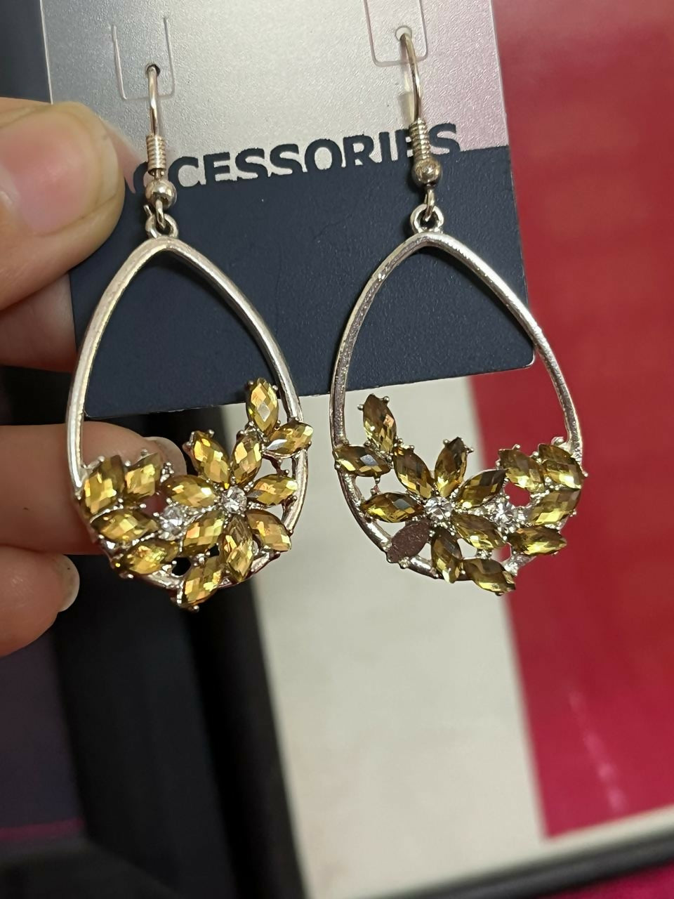 Imported From USA | Champion Gold Metallic Earrings | Women Jewelry | New