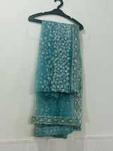 Mushq | Blue Dress | Women Branded Formals | Small | Preloved