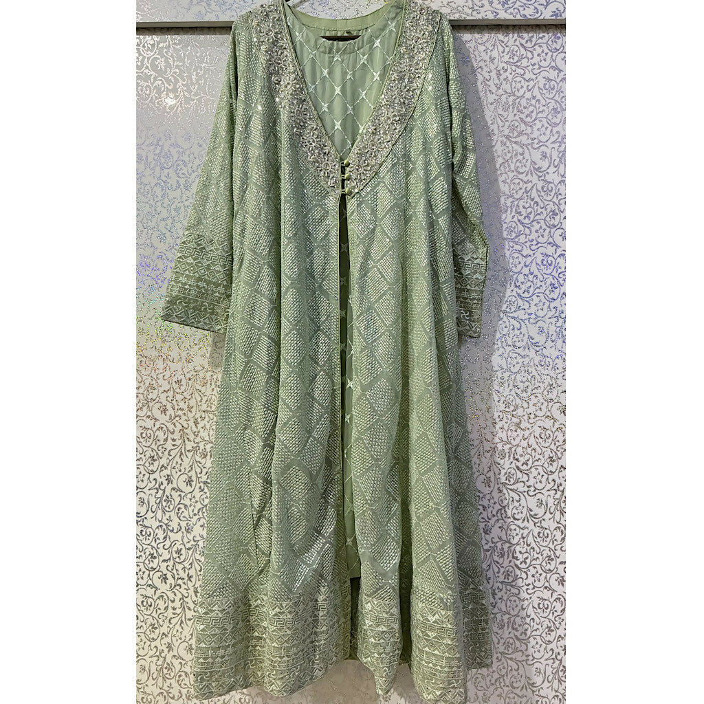 Formal Boutique 4Pcs | Women Locally Made Formals | Large | Green | Brand New