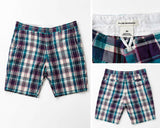 Club Monaco | Men Jeans & Bottoms | Shorts | Size: 33 | White & Green | Preloved